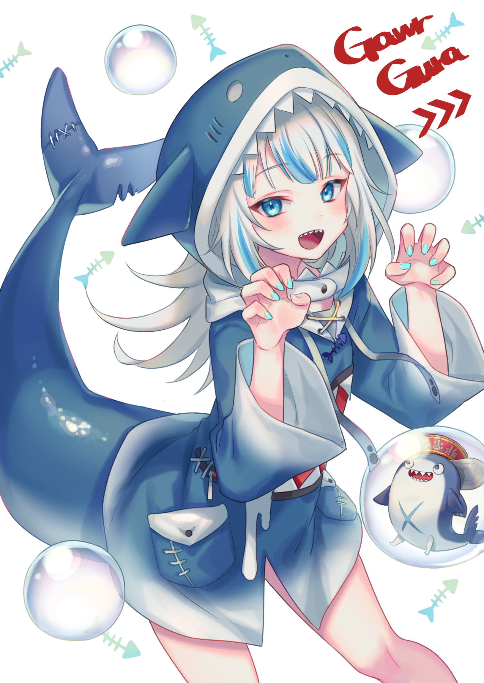 Hololive Gura : Gawr Gura - Gawr Gura Ch. - Image #3072573 - Zerochan ...